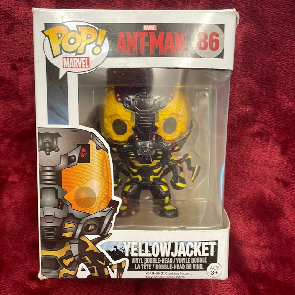 Funko Pop! Yellow Jacket #86 Ant-Man Marvel Action Figure